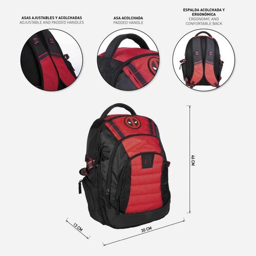 Casual Backpack Travel Deadpool
