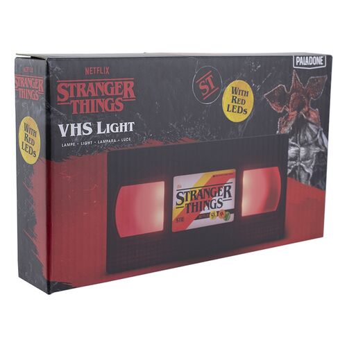 Lmpara Stranger Things VHS Logo