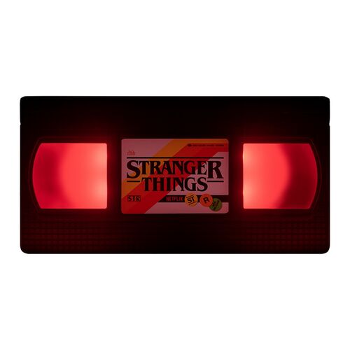 Lmpara Stranger Things VHS Logo