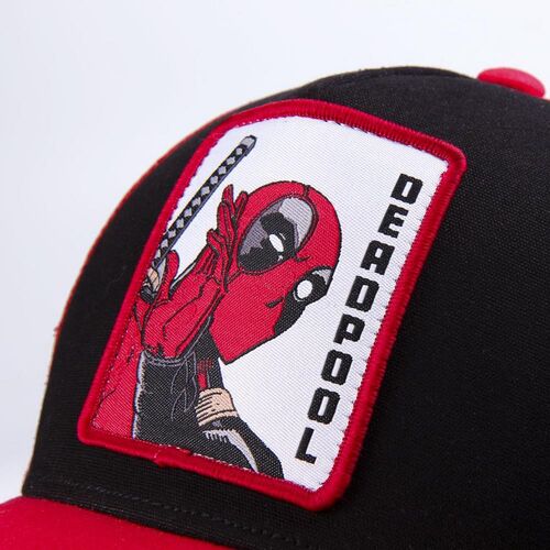 Curve Visor Cap Embroidery Marvel Deadpool
