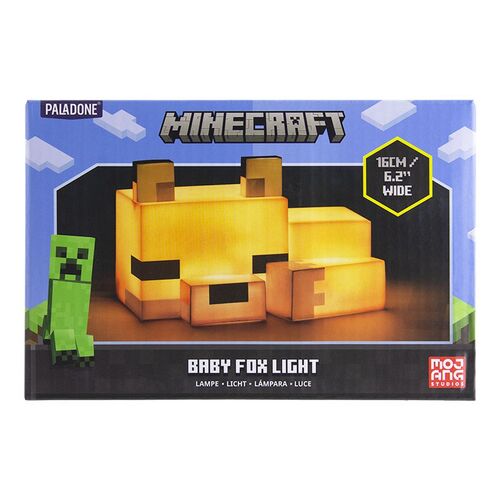 Lámpara Minecraft Fox