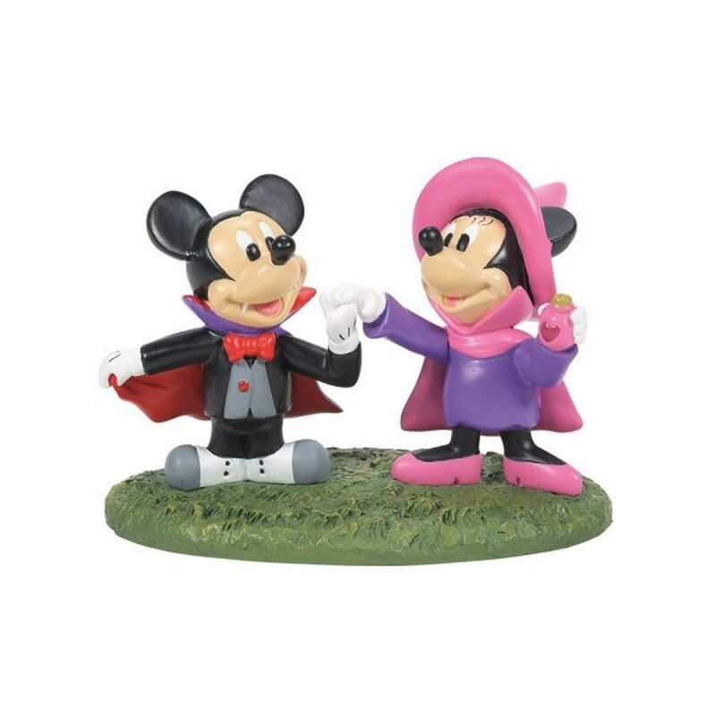Figura decorativa divertida con Disfraz de Mickey y Minnie