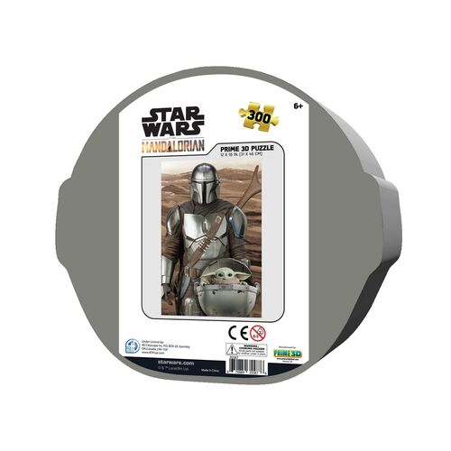 The Mandalorian y The Child Puzzle in a Tin