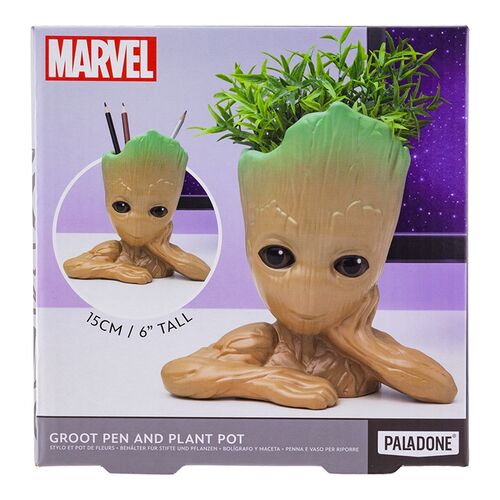 Bote para bolgrafo/planta Marvel Groot
