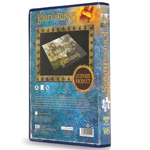 Puzzle 500 Piezas VHS Seor de los Anillos Edicin Limitada.