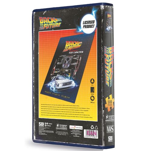 Puzzle 500 Piezas VHS Regreso al Futuro Edición Limitada.