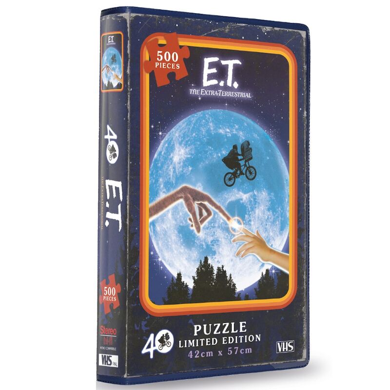 Puzzle 500 Piezas VHS E.T. Edición Limitada.