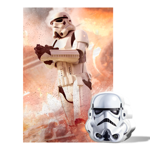 Puzzle lenticular en caja 3D Star Wars Stormtrooper