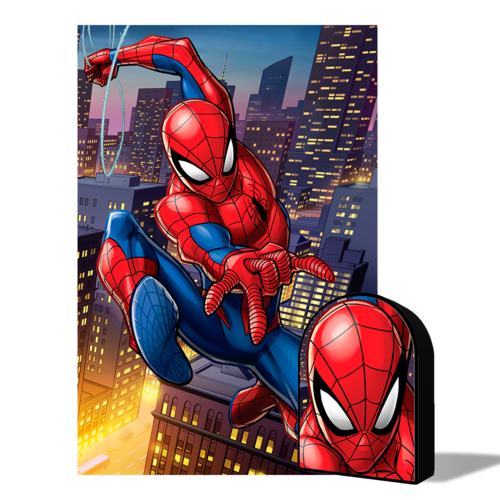 Puzzle lenticular en caja 3D Marvel Spiderman - REDSTRING ESPAÑA B2B