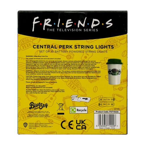 Luces colgantes Friends Central Perk