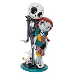 Figura decorativa Disney Jack,Sally y Zero