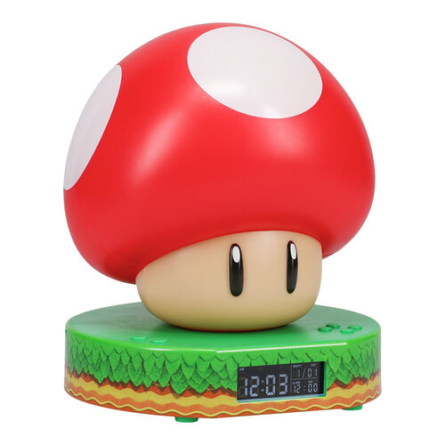 Reloj Despertador Super Mushroom