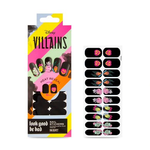 Pop Villains Heat Nail stickers