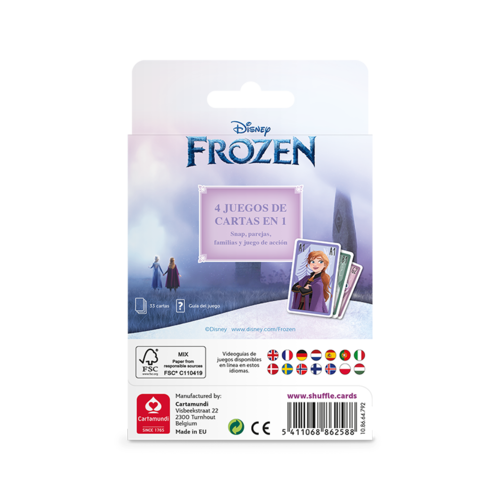 Cards Game 4 in 1 Disney Frozen