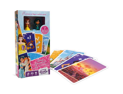 Cards Game Disney Princess Tales - Bella y Jasmin