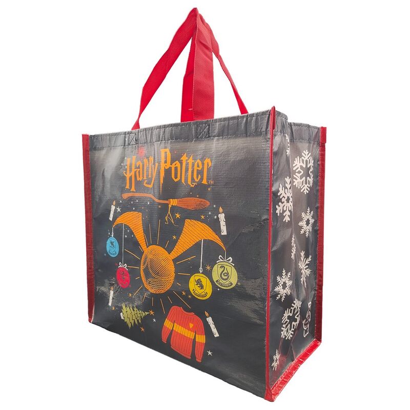 Bolsa Reciclada Harry Potter Hogwarts Collage