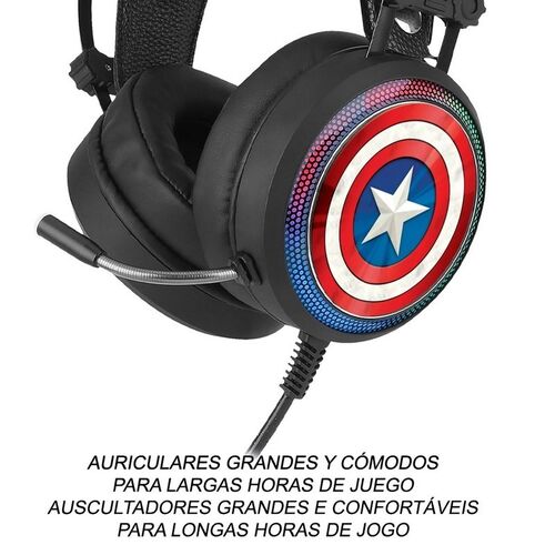 Gaming Headphones Captain America