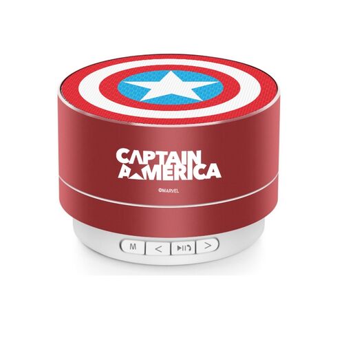 Portable 3W wireless speaker Captain America Red