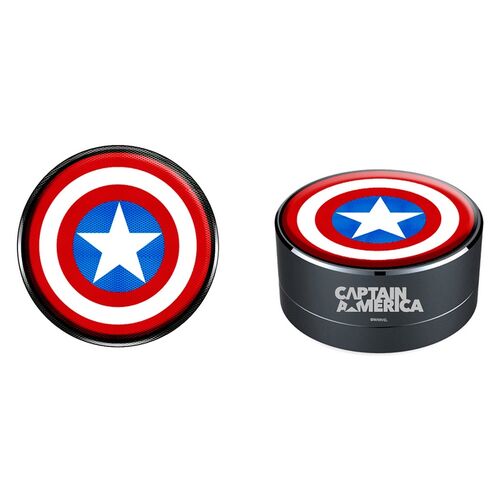 Portable 3W wireless speaker Captain America Black