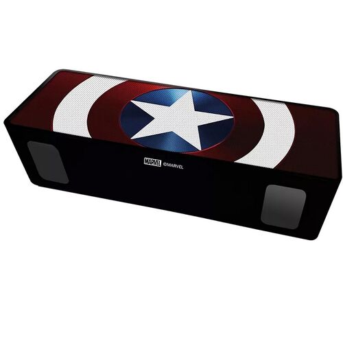 Portable wireless 10W 2.1 stereo speaker Captain America Red