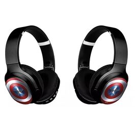 Headphones Stereo Bluetooth Capitán América