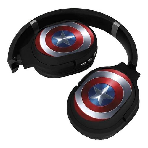 Wireless Stereo Headphones with mic Captain America