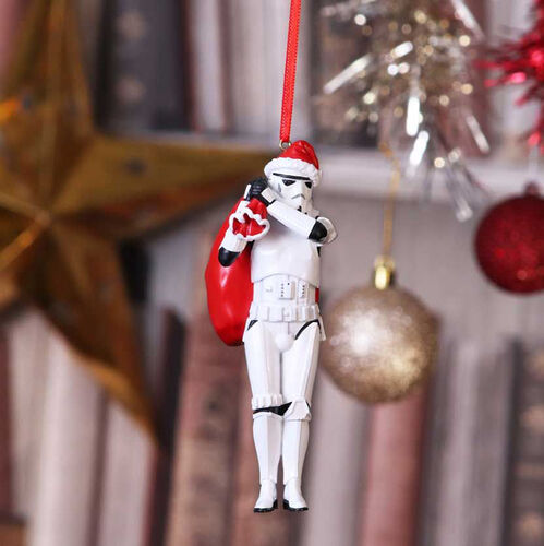 Adorno colgante Star Wars Stormtrooper en Saco de Pap Noel
