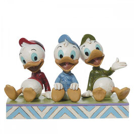 Figura decorativa Sobrinos Pato Donald(Hugo,Paco y Luis)