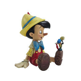 Figura decorativa Pinocho y Pepito Grillo