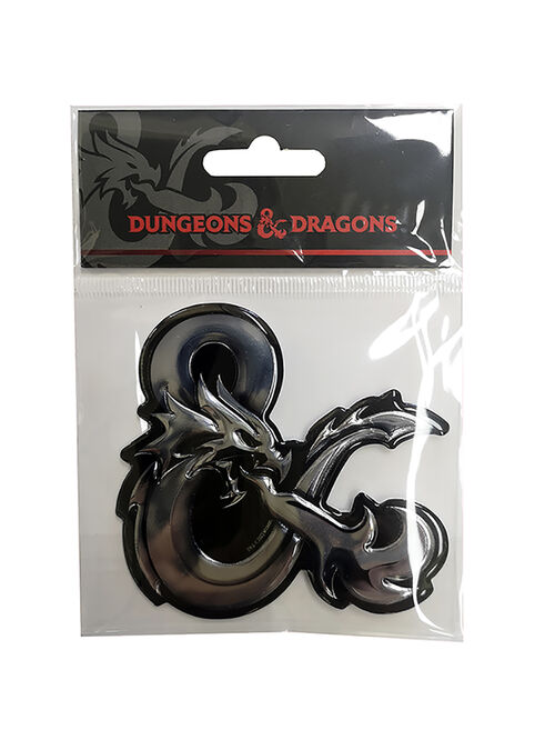 Dungeons & Dragons Sticker with Metallic Effect