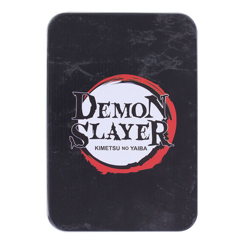Baraja de cartas Demon Slayer en caja metlica