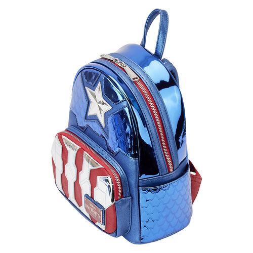 Marvel Shine Captain America Cosplay Mini Backpack