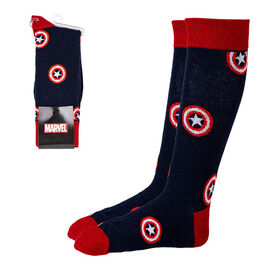 Calcetines Logo Capitán América Talla 40/46