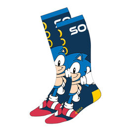 Calcetines personaje Sonic Talla 40/46