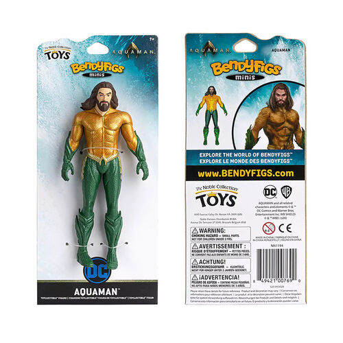 Aquaman Bendyfigs Figure sz. 14 cm.