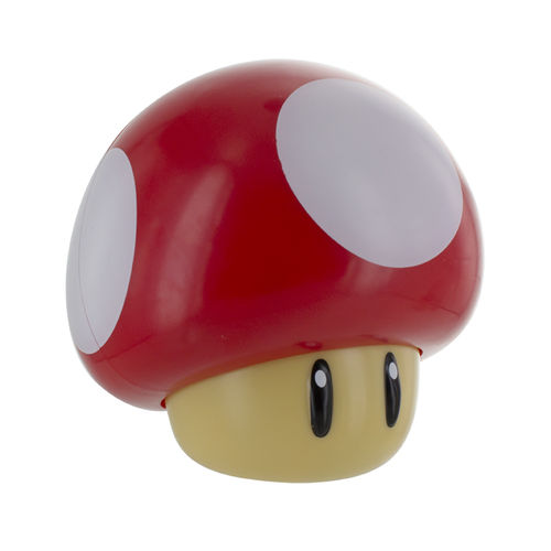 Lámpara Ambiente Diseño seta Super Mario