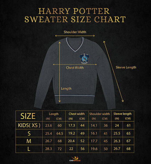Jersey escolar Harry Potter Ravenclaw (XL)