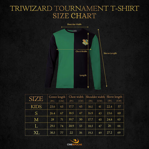 Camiseta Harry Potter Torneo Triwizard Draco Malfoy XS