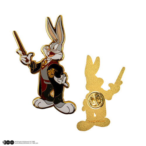 Set/2 Bugs Bunny&Daffy Duck at Hogwarts Pin Badges