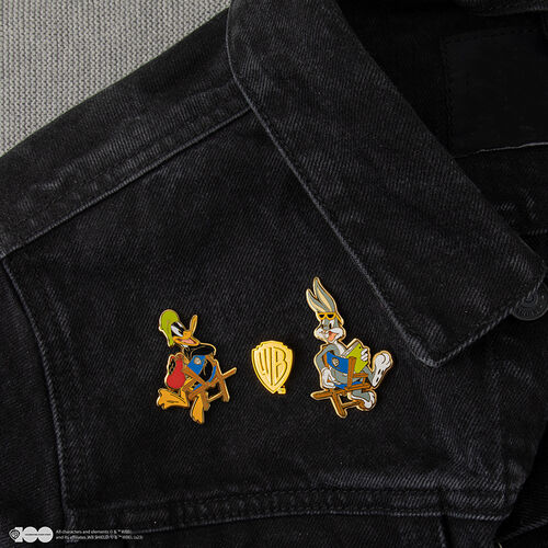 S/3 Bugs Bunny,Daffy Duck at WB Studio Pin Badges
