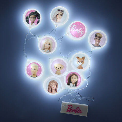 Barbie String Lights with Stickers