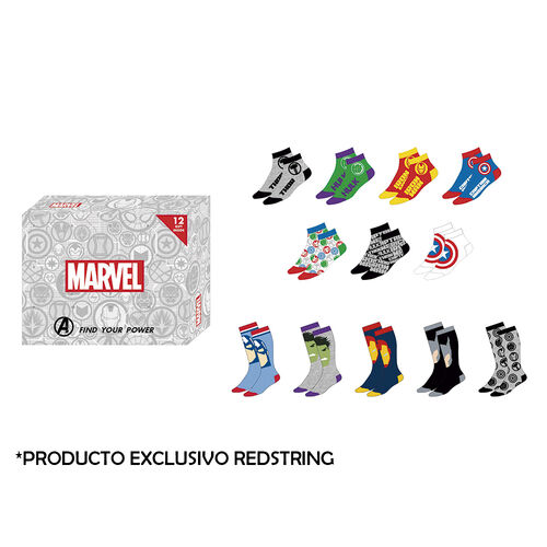 Avengers Gift Box Socks sz. 41/46
