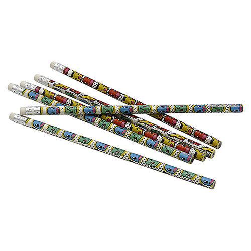 Pokmon pencils with eraser Pack x 6