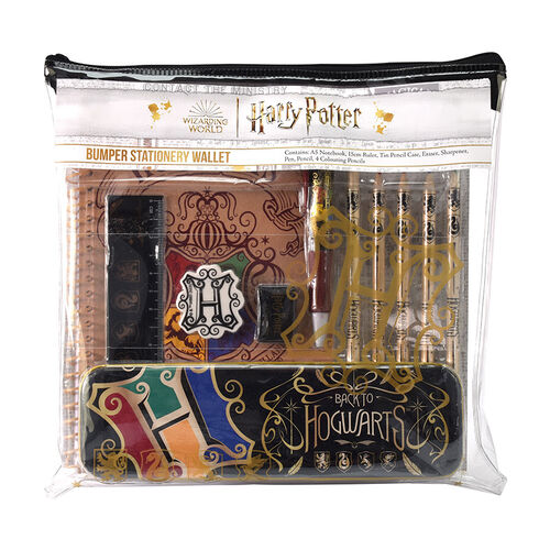 Harry Potter Bumper Stationery Set-Colourful Crest