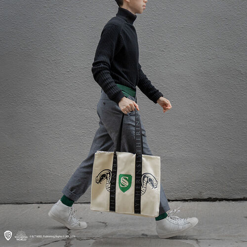 Deluxe Tote Bag Slytherin 41x34x9 cm