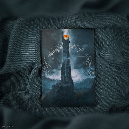 Libreta Anillo nico,Torre Oscura y Ojo de Sauron A5