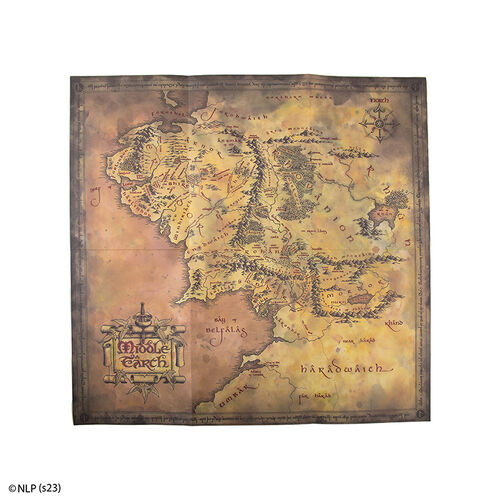 Notebook Map of Middle Earth - A5