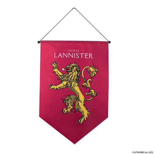Estandarte Casa Lannister (Sigilo) 55x100 cm