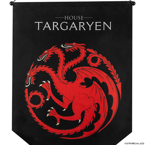 Estandarte Casa Targaryen (Sigilo) 55x100 cm