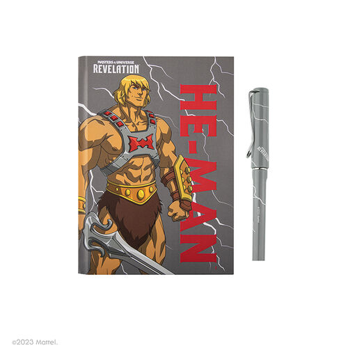 Set de Cuaderno y Bolgrafo He-Man Thunder 27 cm